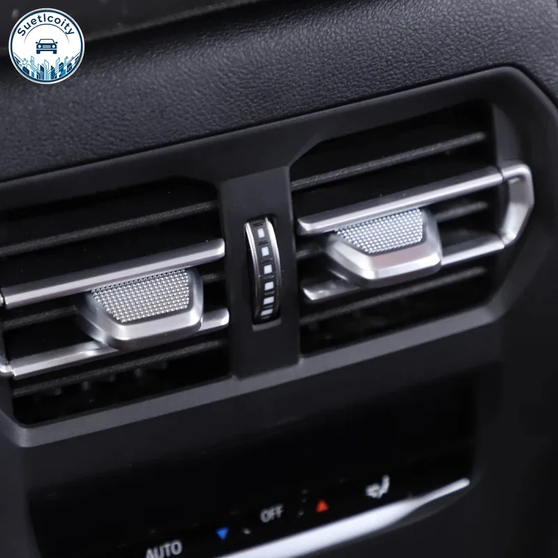 ABS Silver For BMW 2 3 4 Series F44 G20 F36 2020-2025 Car Rear Row Air Outlet Adjusting Rod Cover Trim Car Interior Accessories
ABS Silver For BMW 2 3 4 Series F44 G20 F36 2020-2025 Car Rear Row Air Outlet Adjusting Rod Cover Trim Car Interior Accessories