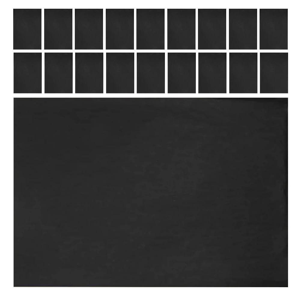 100 Sheets Black Tissue Paper 35x50cm Ultra Thin Lightweight for Creative Crafts Event Decorations Present Packing Floral Wraps
100 Sheets Black Tissue Paper 35x50cm Ultra Thin Lightweight for Creative Crafts Event Decorations Present Packing Floral Wraps