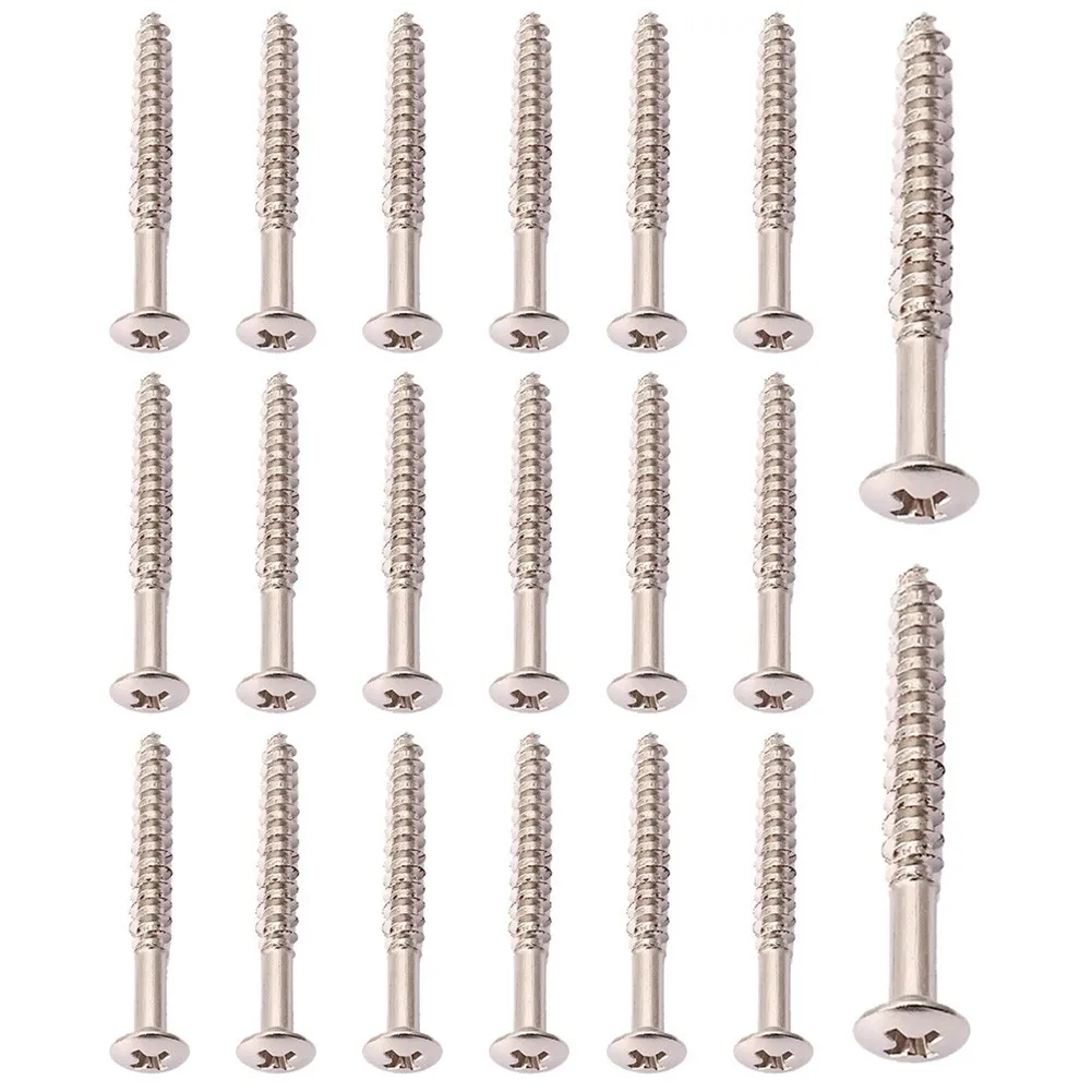 20PCS Guitar Neck Plate Screws Metal Neckplate Screws For ST SQ Electric Guitar Neck Plate Accessories Music Instruments Parts
20PCS Guitar Neck Plate Screws Metal Neckplate Screws For ST SQ Electric Guitar Neck Plate Accessories Music Instruments Parts