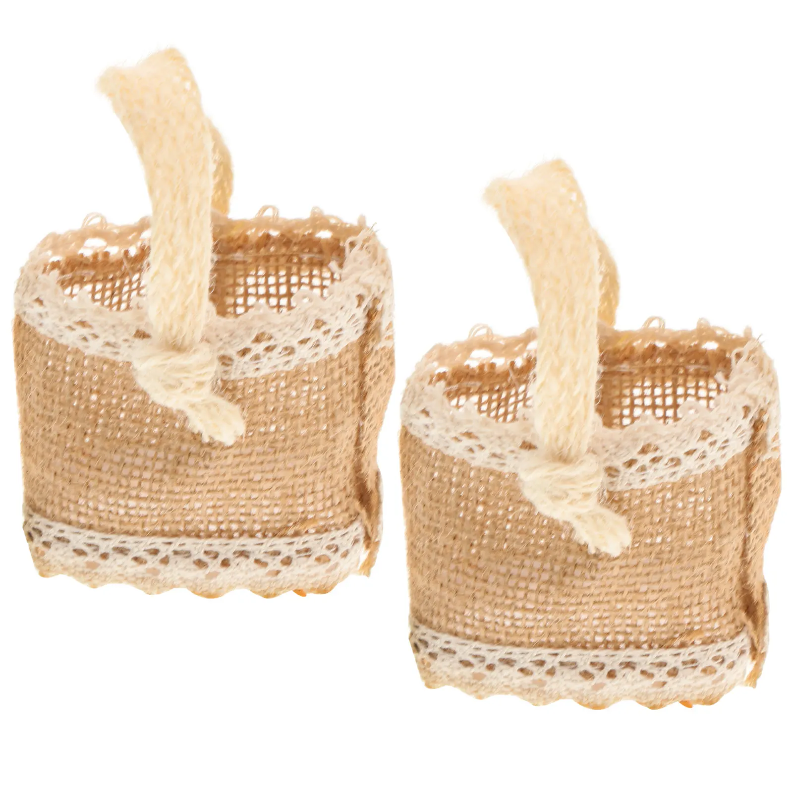 2Pcs Linen Mini Basket Storage Khaki y Basket Flower Decor Household Portable Lightweight Fruit Container
2Pcs Linen Mini Basket Storage Khaki y Basket Flower Decor Household Portable Lightweight Fruit Container