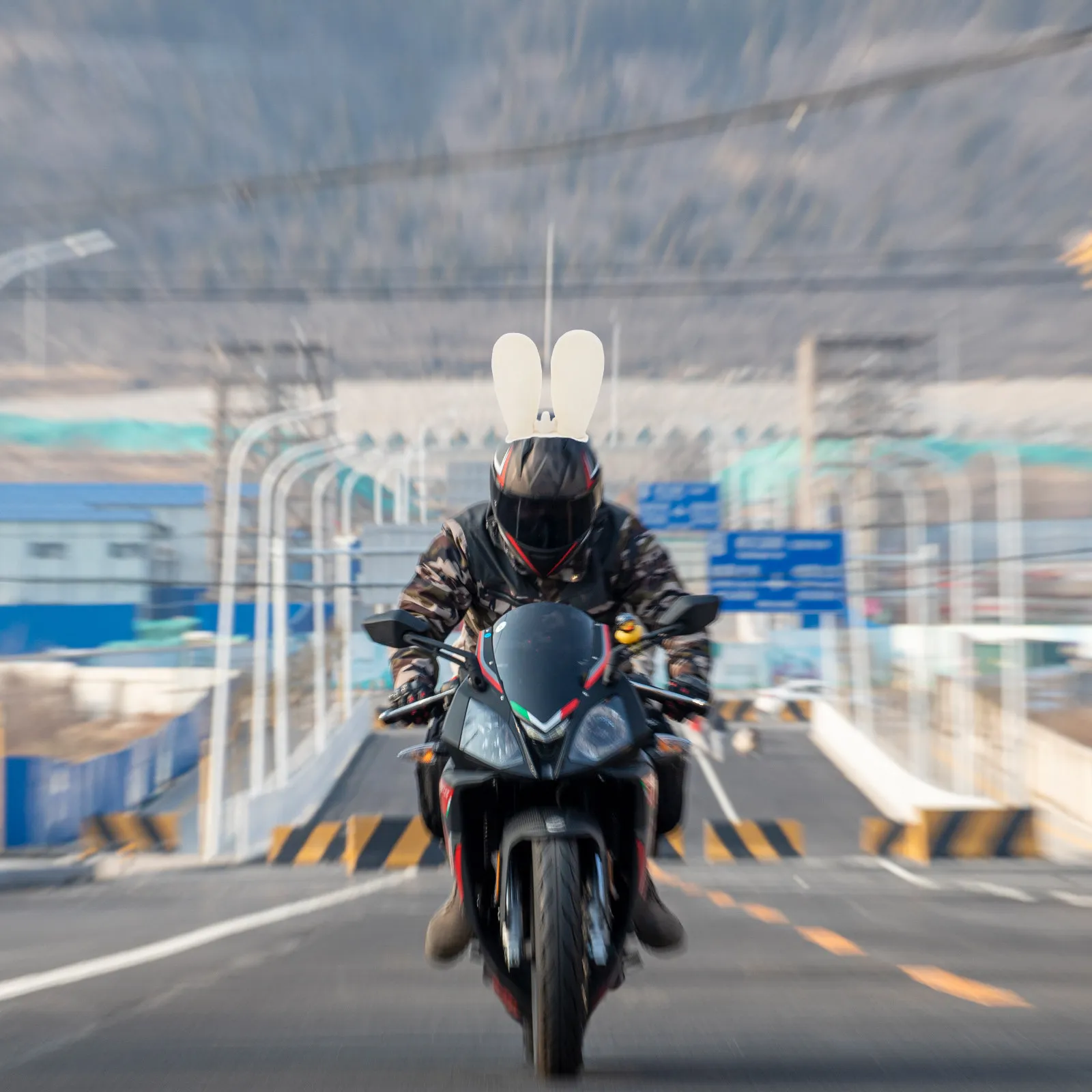 1Pcs Rabbit Ears Headwear Premium Bunny Ear Decor Trendy Motorbike Ear Decor Scratch Resistant Easy to Install
1Pcs Rabbit Ears Headwear Premium Bunny Ear Decor Trendy Motorbike Ear Decor Scratch Resistant Easy to Install