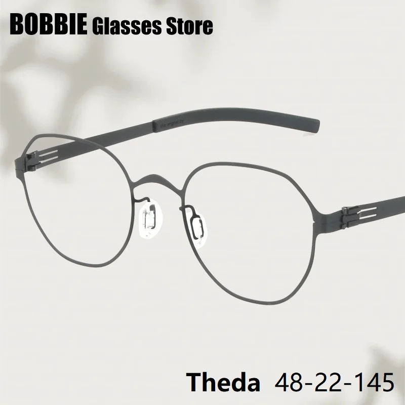 Polygon Glasses Frame Classic Round Oval Screwless Men Women Eyeglasses Rim Thin Ultralight Theda German Brand Designer Lleisure
Polygon Glasses Frame Classic Round Oval Screwless Men Women Eyeglasses Rim Thin Ultralight Theda German Brand Designer Lleisure