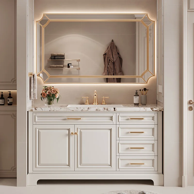 2026 Hot Selling Luxury Bathroom Vanity Double Sink Cabinet With Ceramic Basin Customizable Vanity For Bedroom And Dining Room
2026 Hot Selling Luxury Bathroom Vanity Double Sink Cabinet With Ceramic Basin Customizable Vanity For Bedroom And Dining Room