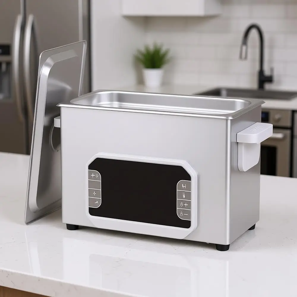 Proportional UltraCleaner 4L, 120W Precision Ultrasonic Cleaner with Timer, Heater & Touch Control, Multi-Application for Glasse
Proportional UltraCleaner 4L, 120W Precision Ultrasonic Cleaner with Timer, Heater & Touch Control, Multi-Application for Glasse