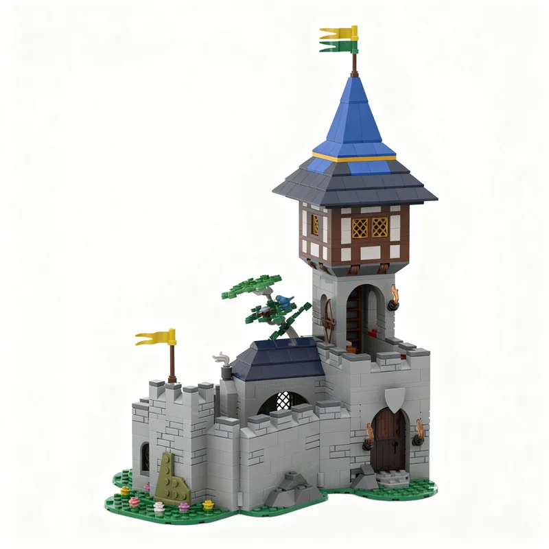 NEW 836PCS MOC Medieval Castle Castles Fortified Tower Model Building Blocks DIY Creative Assembly Bricks Display Gift Bricks
NEW 836PCS MOC Medieval Castle Castles Fortified Tower Model Building Blocks DIY Creative Assembly Bricks Display Gift Bricks