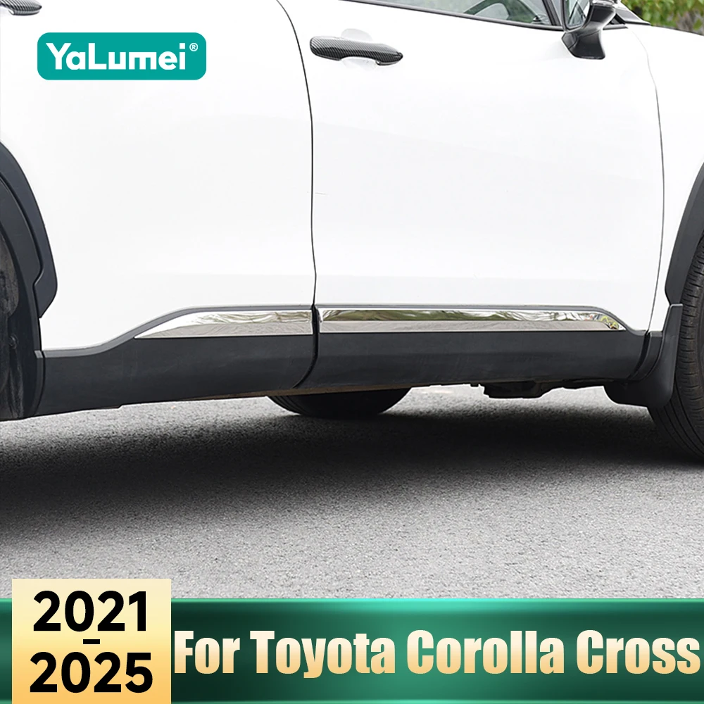 Car Accessories For Toyota Corolla Cross XG10 2021-2024 2025 Hybrid Door Side Skirt Anti-scratch Sticker Body Edge Guard Decals
Car Accessories For Toyota Corolla Cross XG10 2021-2024 2025 Hybrid Door Side Skirt Anti-scratch Sticker Body Edge Guard Decals