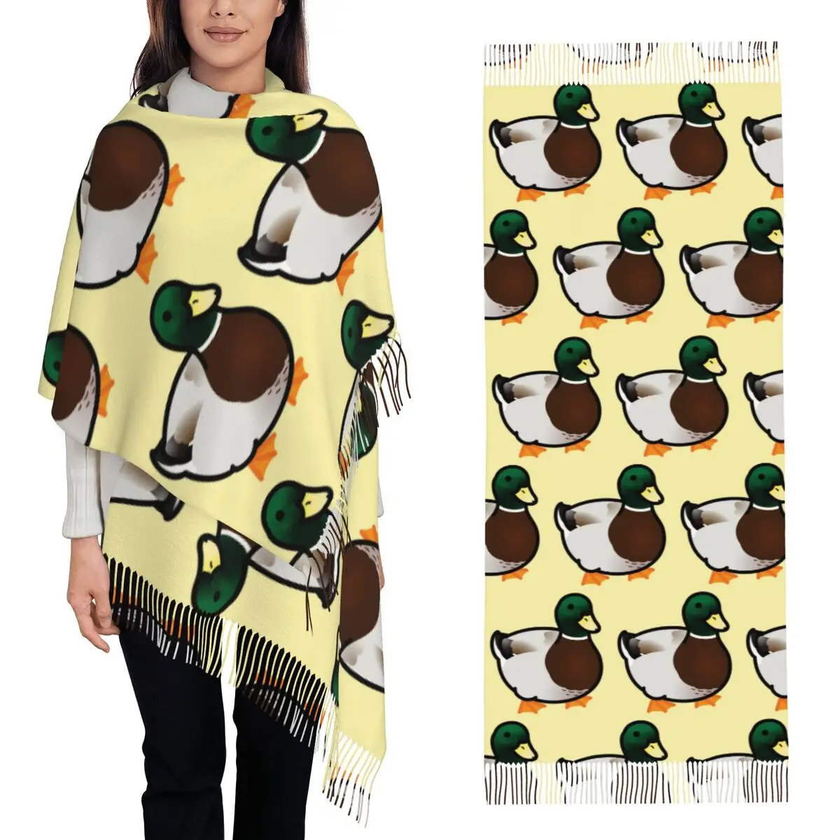 Шарф с кисточками для женщин, мягкие теплые шали и накидки, большая осенне-зимняя шаль 
Шарф с кисточками для женщин, мягкие теплые шали и накидки, большая осенне-зимняя шаль