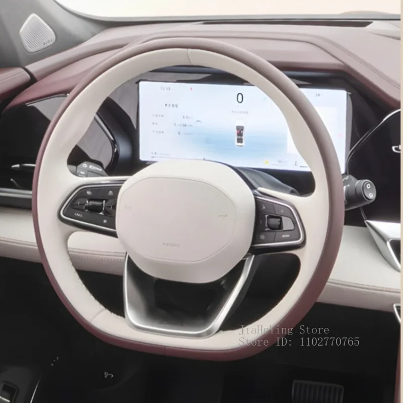 for Geely Xingyue L Boyue L Colorful Xingrui Emgrand ICON Hand-sewn Leather Car Steering Wheel Cover Interior Accessories
for Geely Xingyue L Boyue L Colorful Xingrui Emgrand ICON Hand-sewn Leather Car Steering Wheel Cover Interior Accessories