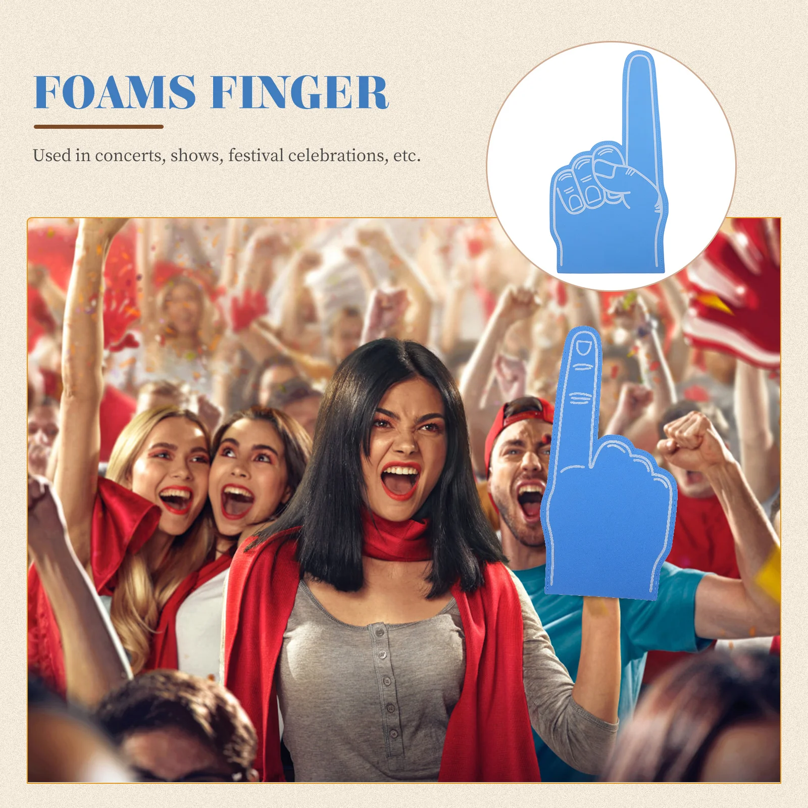 3pcs Foams Finger Props Cheerleading Hands Sports Event Cheering Fan Accessories Lightweight Comfortable Team Spirit Cartoon
3pcs Foams Finger Props Cheerleading Hands Sports Event Cheering Fan Accessories Lightweight Comfortable Team Spirit Cartoon