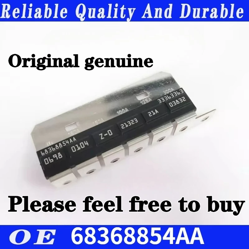 Original genuine For 2018-2024 WRANGLER JL & GLADIATOR FUSE Z CASE FUSE ARRAY 68368854AA
Original genuine For 2018-2024 WRANGLER JL & GLADIATOR FUSE Z CASE FUSE ARRAY 68368854AA