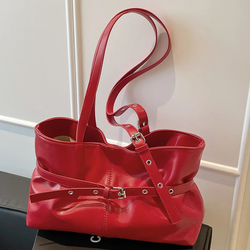 Korean Lazy Wind Women's Bag New Soft Leather Large Capacity Fashion High Value Commuter Shoulder Bag
Korean Lazy Wind Women's Bag New Soft Leather Large Capacity Fashion High Value Commuter Shoulder Bag