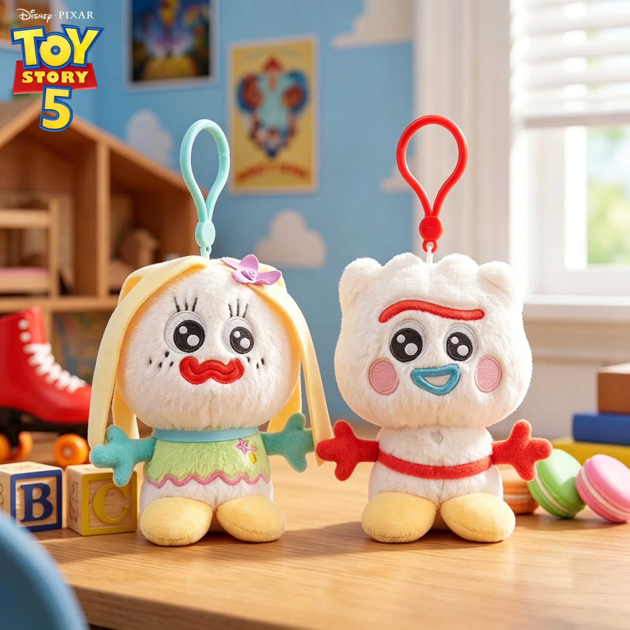 Genuine Toy Story 5 Plush Keychain Woody Jessie Buzz Lightyear Forky Knifey Bo Peep Bullseye Cute Plushies Collection Gifts
Genuine Toy Story 5 Plush Keychain Woody Jessie Buzz Lightyear Forky Knifey Bo Peep Bullseye Cute Plushies Collection Gifts
