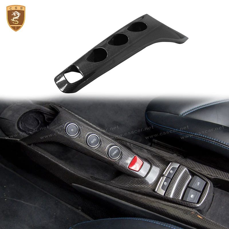 Car Central Control Button Switch Cover For Ferrari 488 GTB Dry Carbon Fiber Center Console Panel Replacement Interior Parts
Car Central Control Button Switch Cover For Ferrari 488 GTB Dry Carbon Fiber Center Console Panel Replacement Interior Parts