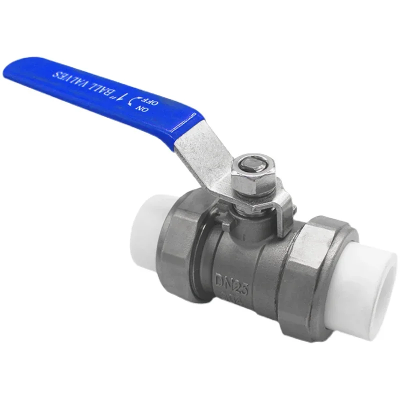 304 Stainless Steel PPR Ball Valve Hot Fusion Welding Pipe Fittings Plumbing Switch Valve
304 Stainless Steel PPR Ball Valve Hot Fusion Welding Pipe Fittings Plumbing Switch Valve