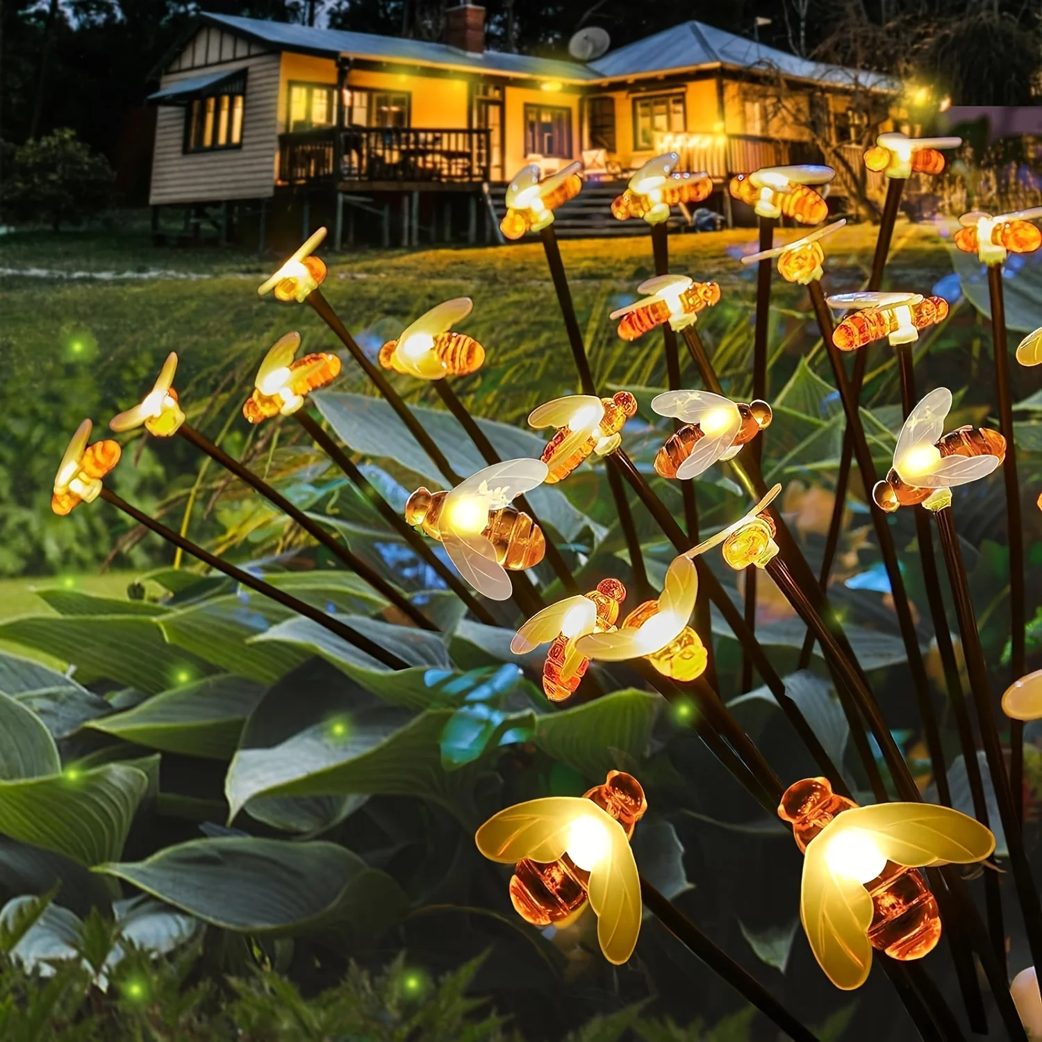 Solar Landscape Path Lights 8 LEDS Honey Bee Garden Decoration Outdoor Waterproof Solar Lights for Christmas Patio Pathway Yard
Solar Landscape Path Lights 8 LEDS Honey Bee Garden Decoration Outdoor Waterproof Solar Lights for Christmas Patio Pathway Yard