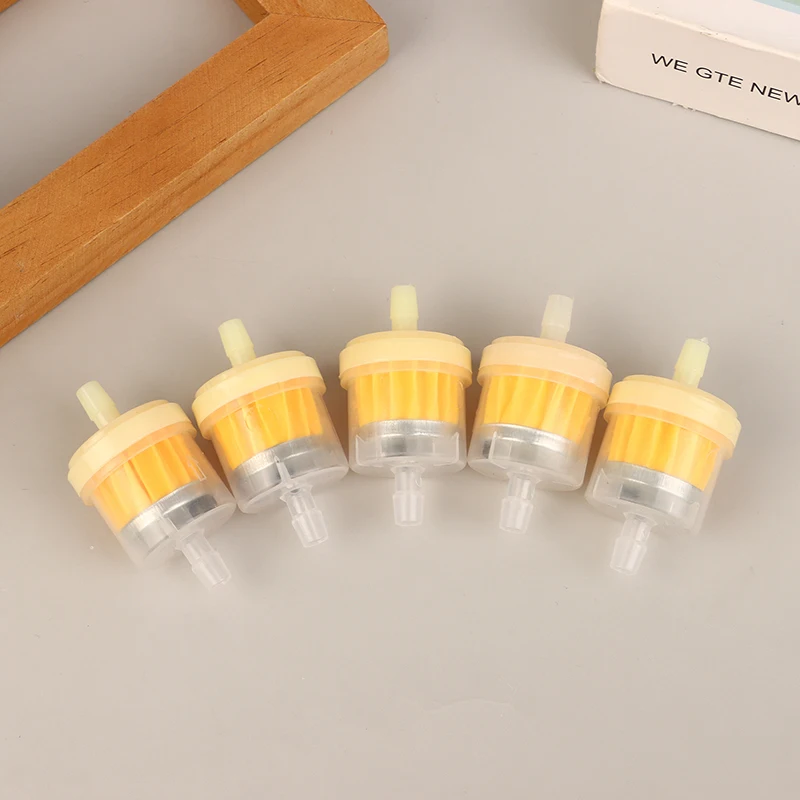 New 5Pcs Universal Inline Gas/Fuel Filter 6MM-7MM 1/4" For Lawn Mower Small Engine Auto Accessories Motorcycle Accessories Oil
New 5Pcs Universal Inline Gas/Fuel Filter 6MM-7MM 1/4" For Lawn Mower Small Engine Auto Accessories Motorcycle Accessories Oil