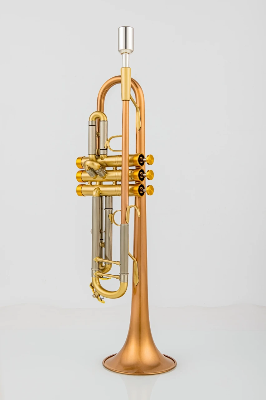 Beautiful Bb Trumpet Phosphorous Copper Brass Plated Professional Brass Instruments With Case Free Shipping
Beautiful Bb Trumpet Phosphorous Copper Brass Plated Professional Brass Instruments With Case Free Shipping