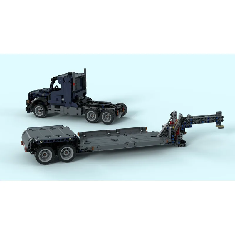 MOC-258892 Urban Military Cargo Truck Trailer Building Block Model 860parts MOC Boys Children's Birthday Building Block Toy Gift
MOC-258892 Urban Military Cargo Truck Trailer Building Block Model 860parts MOC Boys Children's Birthday Building Block Toy Gift