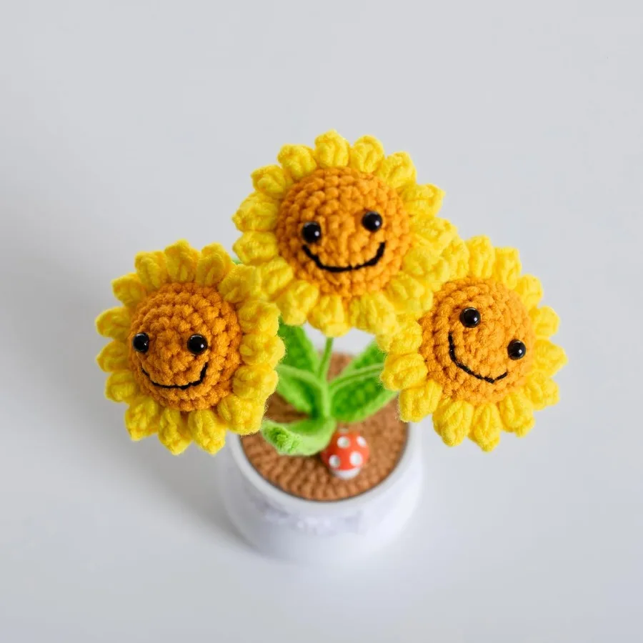 Finish Mini Crochet Flowers Smiley Sulowers Crochet Sulowers Table tions Gifts for Friends and Lovers Smile
Finish Mini Crochet Flowers Smiley Sulowers Crochet Sulowers Table tions Gifts for Friends and Lovers Smile