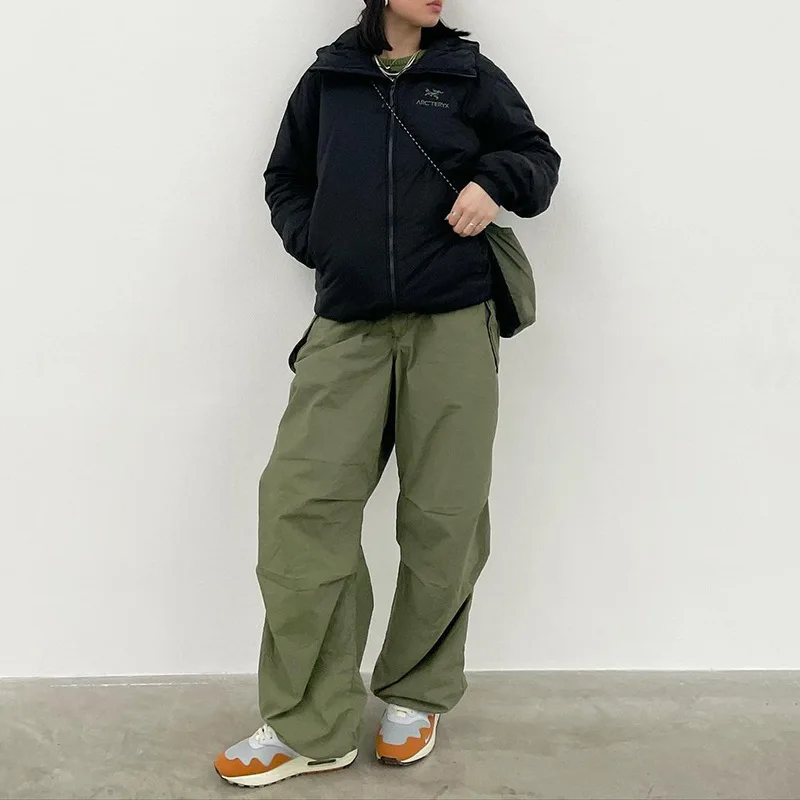 Sweatpants Women Unique Elastic Waist Button Loose Casual Baggy Trousers Women Y2k Wide Leg Cargo Pants White Green Black Pants
Sweatpants Women Unique Elastic Waist Button Loose Casual Baggy Trousers Women Y2k Wide Leg Cargo Pants White Green Black Pants