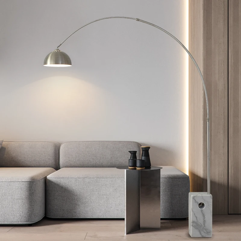 Fishing lamp floor lamp, simple light luxury marble next to the Nordic designer living room sofa, vertical floor lamp
Fishing lamp floor lamp, simple light luxury marble next to the Nordic designer living room sofa, vertical floor lamp