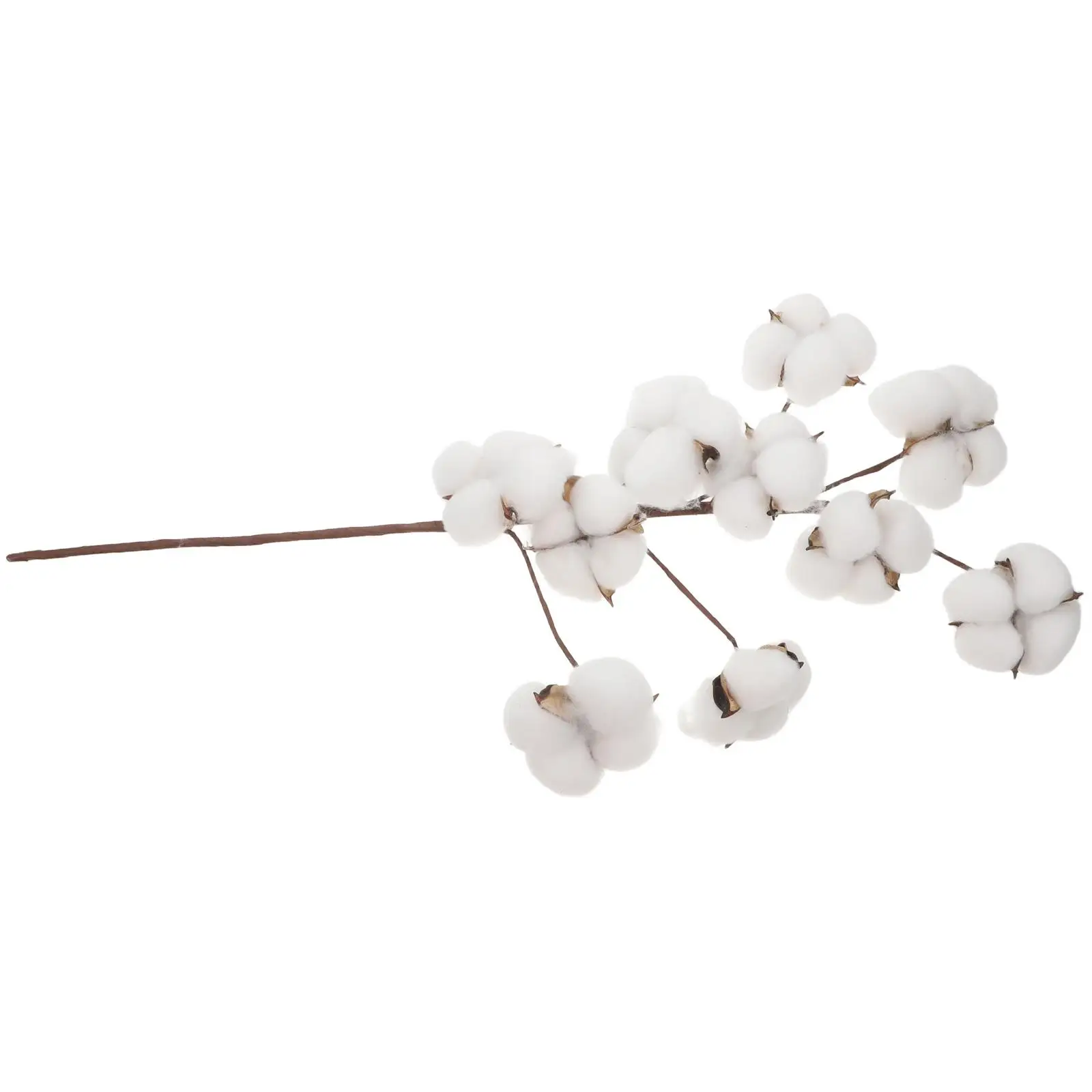 10 Heads Dried Cotton Stems Farmhouse Style Artificial Flowers Filler Decor Simulation DIY Wedding Home Ornament White
10 Heads Dried Cotton Stems Farmhouse Style Artificial Flowers Filler Decor Simulation DIY Wedding Home Ornament White