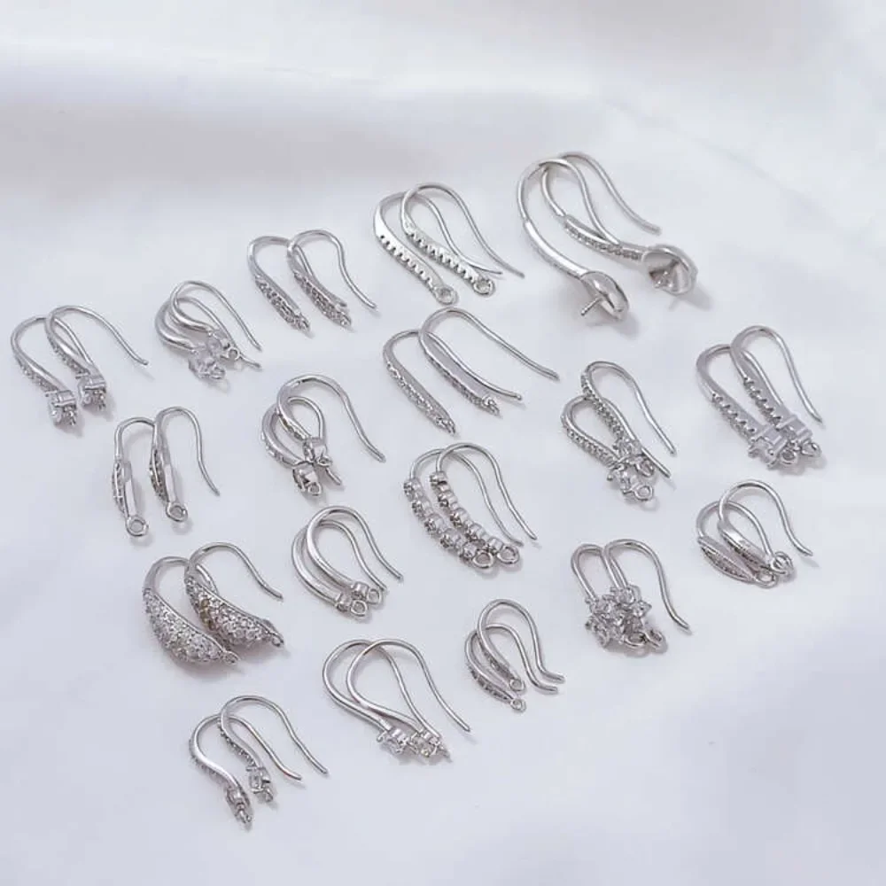 Серьги-крючки из белого золота с микроинкрустацией цирконом, серьги, крючки-гвоздики, ювелирные изделия ручной работы, серьги и подвески своими руками
Серьги-крючки из белого золота с микроинкрустацией цирконом, серьги, крючки-гвоздики, ювелирные изделия ручной работы, серьги и подвески своими руками