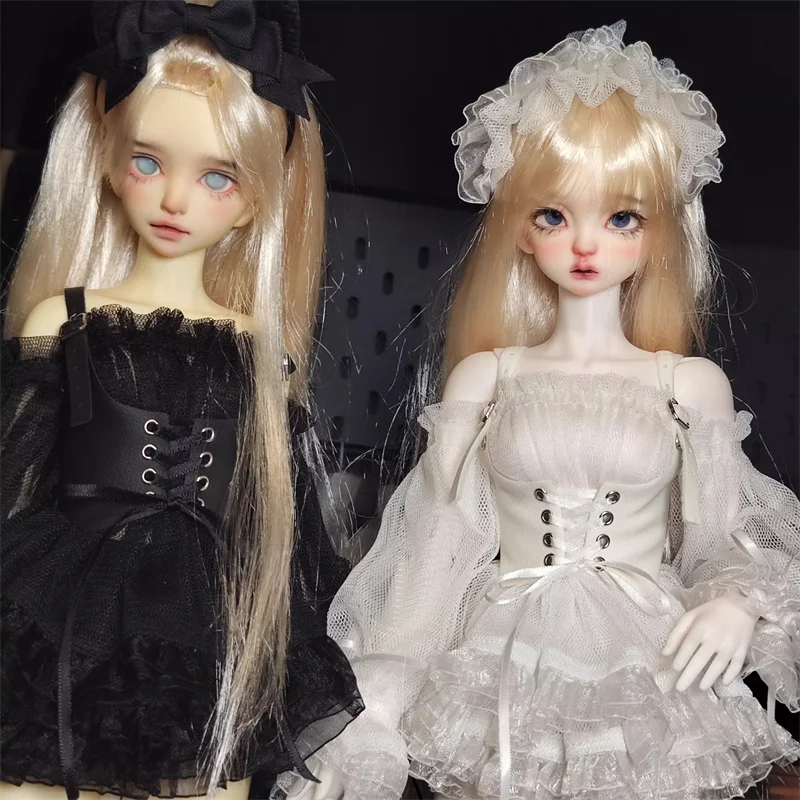 1/4 BJD Doll Black White Skirt Vest Outfit BJD Doll Clothing Accessories(No Doll)
1/4 BJD Doll Black White Skirt Vest Outfit BJD Doll Clothing Accessories(No Doll)