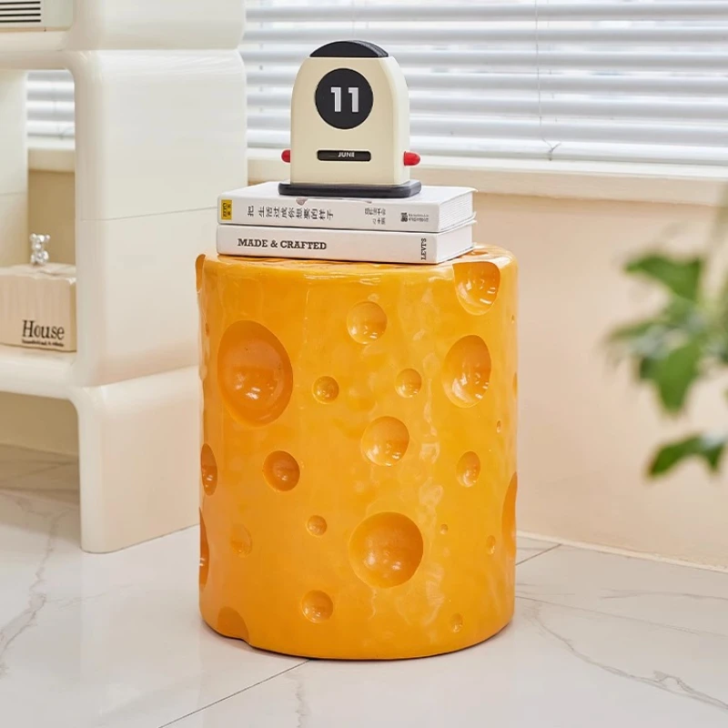 Ins Style Cheese Round Stool Internet Celebrity Same Style Living Room Side Stool Creative Decorative Stool
Ins Style Cheese Round Stool Internet Celebrity Same Style Living Room Side Stool Creative Decorative Stool