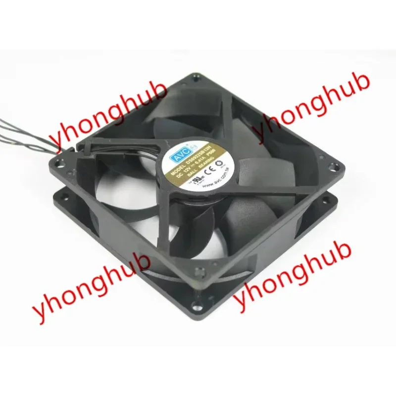 AVC DS09225B12H P500 DC 12V 0.41A 90x90x25mm Server Cooling Fan
AVC DS09225B12H P500 DC 12V 0.41A 90x90x25mm Server Cooling Fan