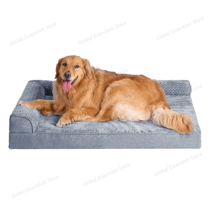 Washable dog bed for all seasons, suitable for medium and large dogs, dog house, pet dog sofa.
Washable dog bed for all seasons, suitable for medium and large dogs, dog house, pet dog sofa.