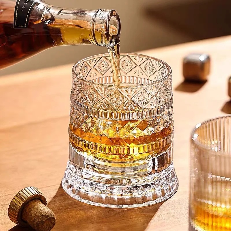 Light Luxury 360-degree Rotating Stress-relieving Star Diamond crystal Glass Drinkware Whisky Glass And Foreign Wine Glass
Light Luxury 360-degree Rotating Stress-relieving Star Diamond crystal Glass Drinkware Whisky Glass And Foreign Wine Glass