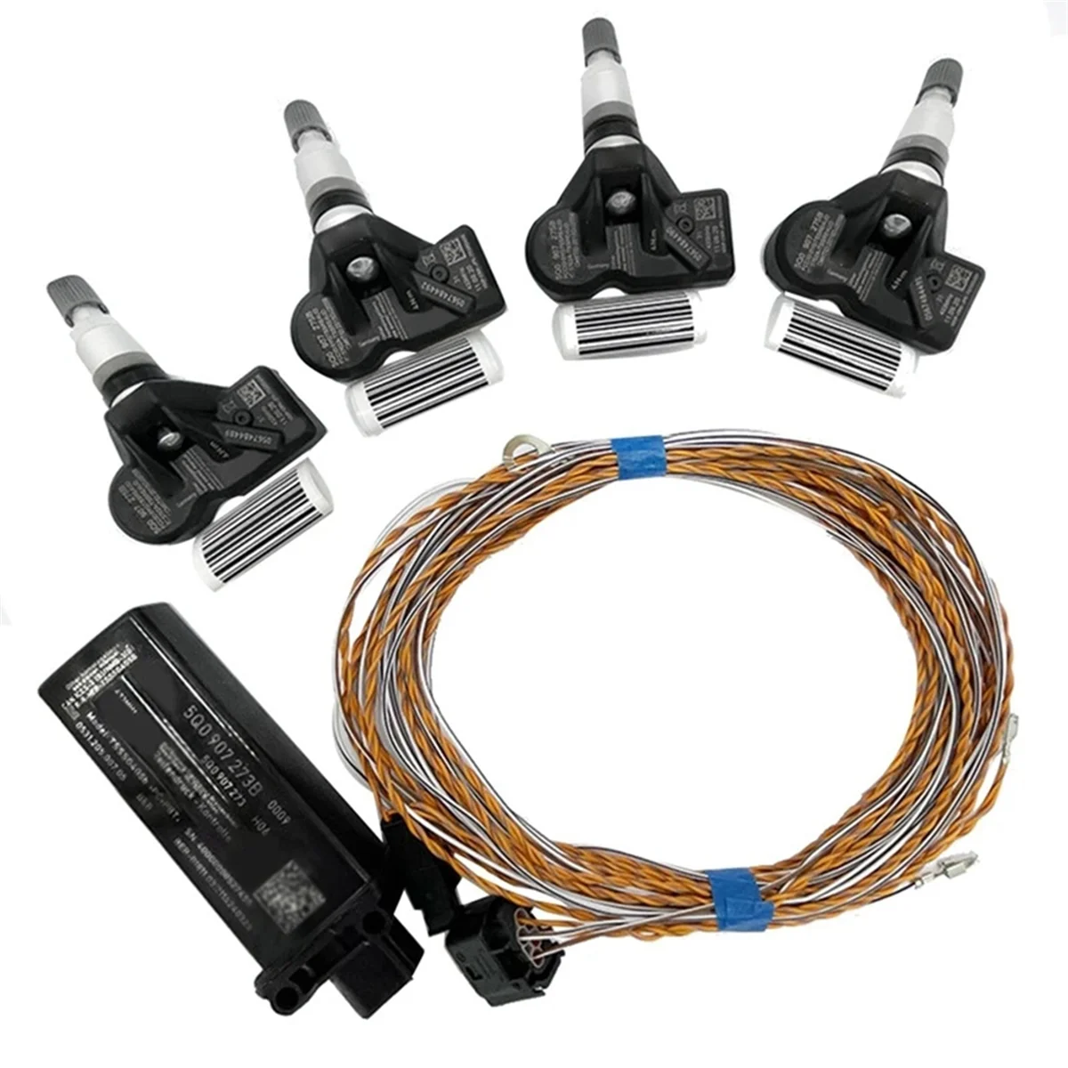 TPMS Sensor 5Q0907273B + 5Q0907275B Tire Pressure Monitoring System Kit for Volkswagen MQB Touareg Tyre Air
TPMS Sensor 5Q0907273B + 5Q0907275B Tire Pressure Monitoring System Kit for Volkswagen MQB Touareg Tyre Air