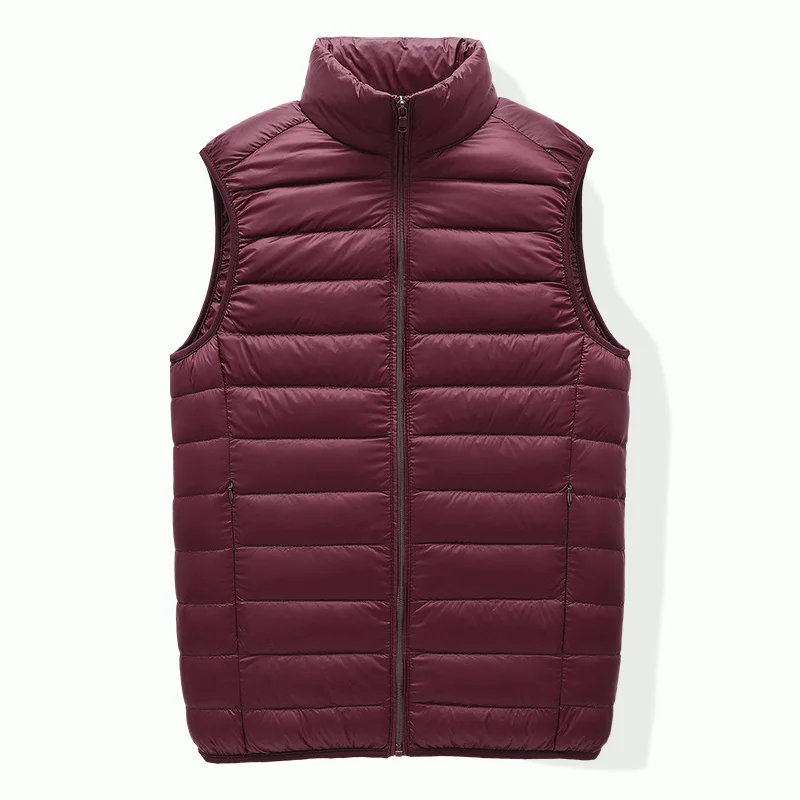 New Autumn And Winter Men'S Trend Versatile Down Vest Korean Fashion Stand Collar Cuff 90 White Duck Down Light Tank Top Coat
New Autumn And Winter Men'S Trend Versatile Down Vest Korean Fashion Stand Collar Cuff 90 White Duck Down Light Tank Top Coat