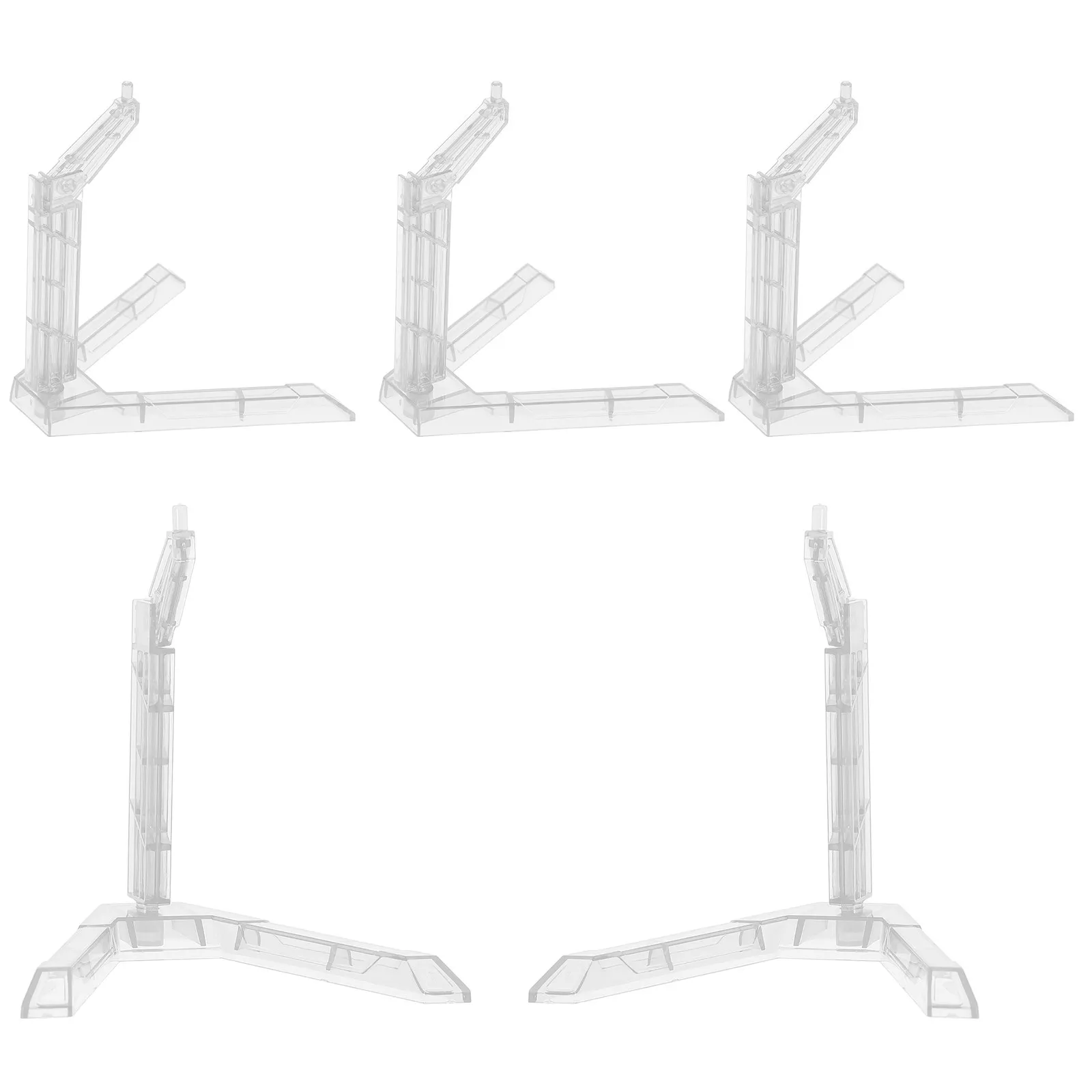 5Pcs Action Figure Display Stands Stable Plastic Base Easy Assembly Countertop Display Holder Rack for Figures
5Pcs Action Figure Display Stands Stable Plastic Base Easy Assembly Countertop Display Holder Rack for Figures