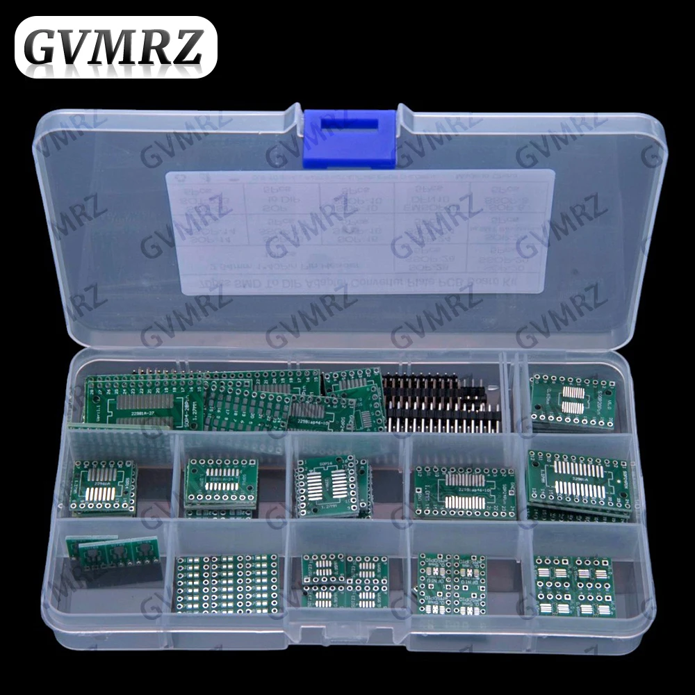 70PCS SMD to DIP Adapter Converter Plate PCB Board kit SOP14 SOP16 SOP24 SOP28 SOP10 SOP8 SOP28 SOP20 SOP SOP8 SOP28 SOP20
70PCS SMD to DIP Adapter Converter Plate PCB Board kit SOP14 SOP16 SOP24 SOP28 SOP10 SOP8 SOP28 SOP20 SOP SOP8 SOP28 SOP20