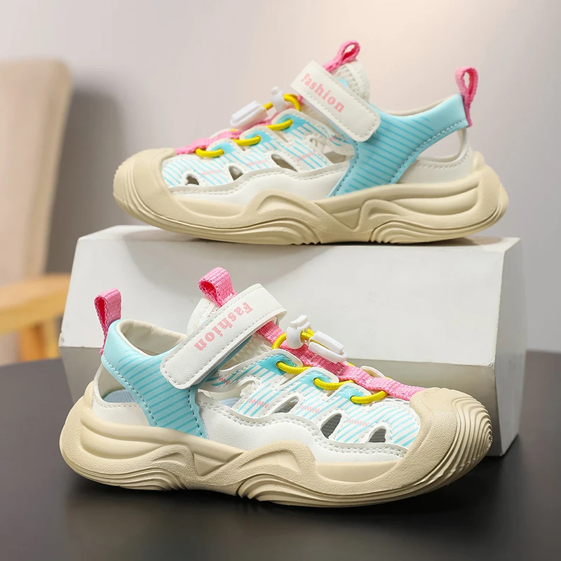 Children's Sandals Boys Girls Breathable Summer Sport for Outdoor Beach Shoes Open-Toe Comfortable Walking Sandalies Size26-37
Children's Sandals Boys Girls Breathable Summer Sport for Outdoor Beach Shoes Open-Toe Comfortable Walking Sandalies Size26-37