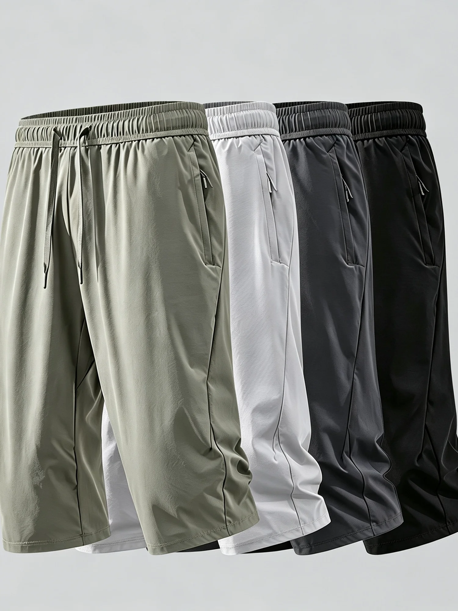 Cooling Moisture Wicking Quick Dry Tech Fabric Summer Men's Four Way Stretch Sun Protection 7 Casual Ice Silk Pants
Cooling Moisture Wicking Quick Dry Tech Fabric Summer Men's Four Way Stretch Sun Protection 7 Casual Ice Silk Pants
