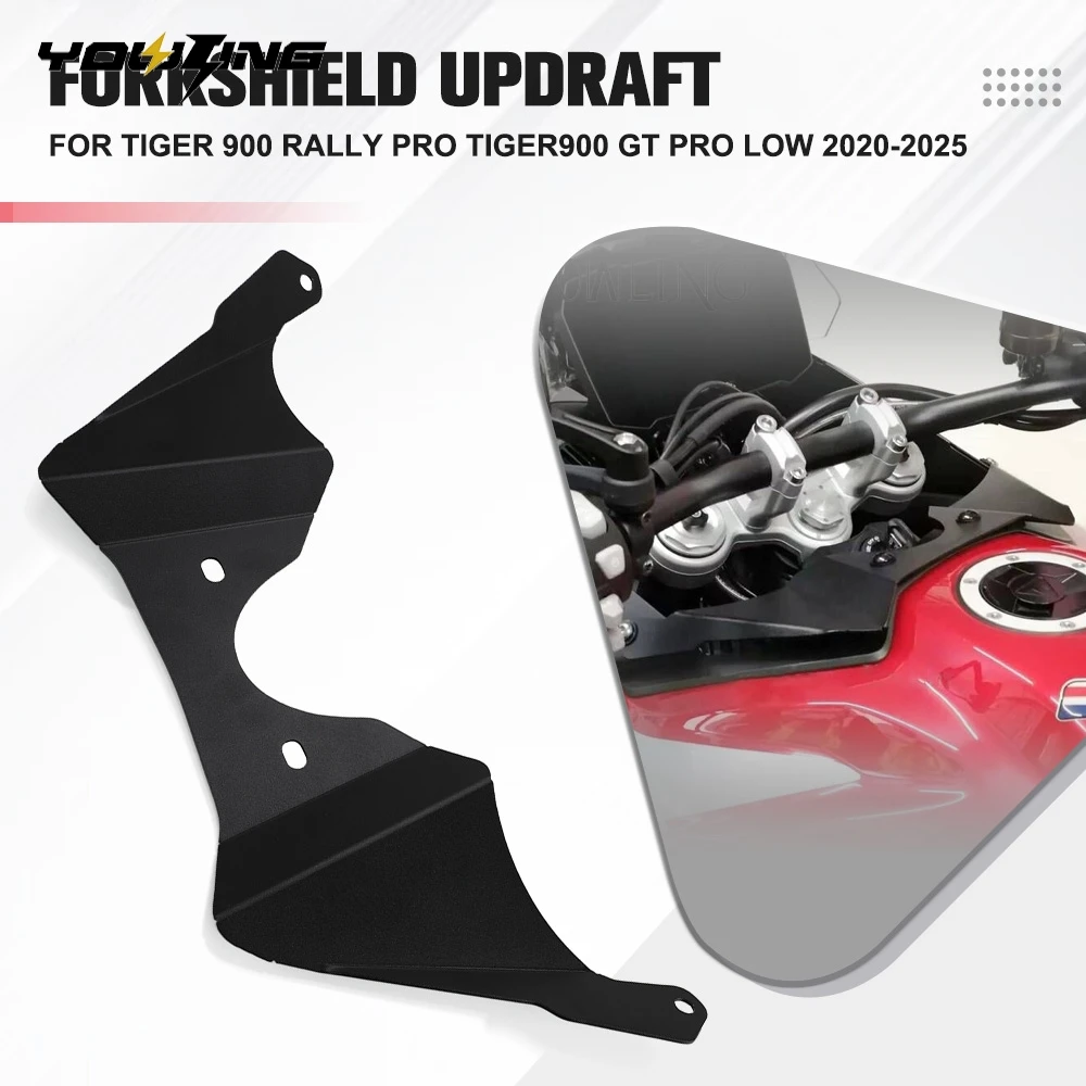 For Tiger 900 Rally Pro Tiger900 GT Pro LOW 2020-2022-2023-2024 2025 Motorcycle Forkshield Updraft Deflector Reduce Vibratation
For Tiger 900 Rally Pro Tiger900 GT Pro LOW 2020-2022-2023-2024 2025 Motorcycle Forkshield Updraft Deflector Reduce Vibratation