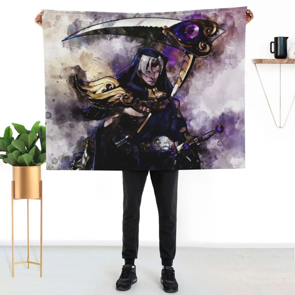 Thanatos - Hades (Watercolor) Throw Blanket Luxurious Soft Blanket Holiday Gift for Family
Thanatos - Hades (Watercolor) Throw Blanket Luxurious Soft Blanket Holiday Gift for Family