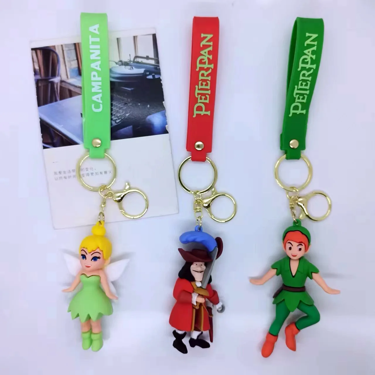 New Creative Cartoon Peter Pan Keychain Bag Car Keychain Accessories Gift Kawaii Cute Personalized Gifts Y2k Fashion Toys Anime
New Creative Cartoon Peter Pan Keychain Bag Car Keychain Accessories Gift Kawaii Cute Personalized Gifts Y2k Fashion Toys Anime