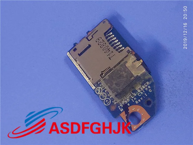 Genuine FOR HP Split X2 13-R Audio Jack Board w/Cable LS-B36CP (RF) 765988-001 100% Perfect Work
Genuine FOR HP Split X2 13-R Audio Jack Board w/Cable LS-B36CP (RF) 765988-001 100% Perfect Work