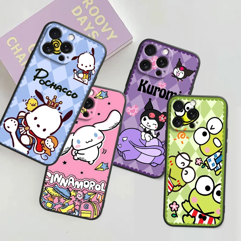 Sanrio Cartoon Cute Anime For iPhone 15 14 13 12 11 XS XR X 8 7 SE Pro Max Plus Mini Black TPU Phone Case
Sanrio Cartoon Cute Anime For iPhone 15 14 13 12 11 XS XR X 8 7 SE Pro Max Plus Mini Black TPU Phone Case