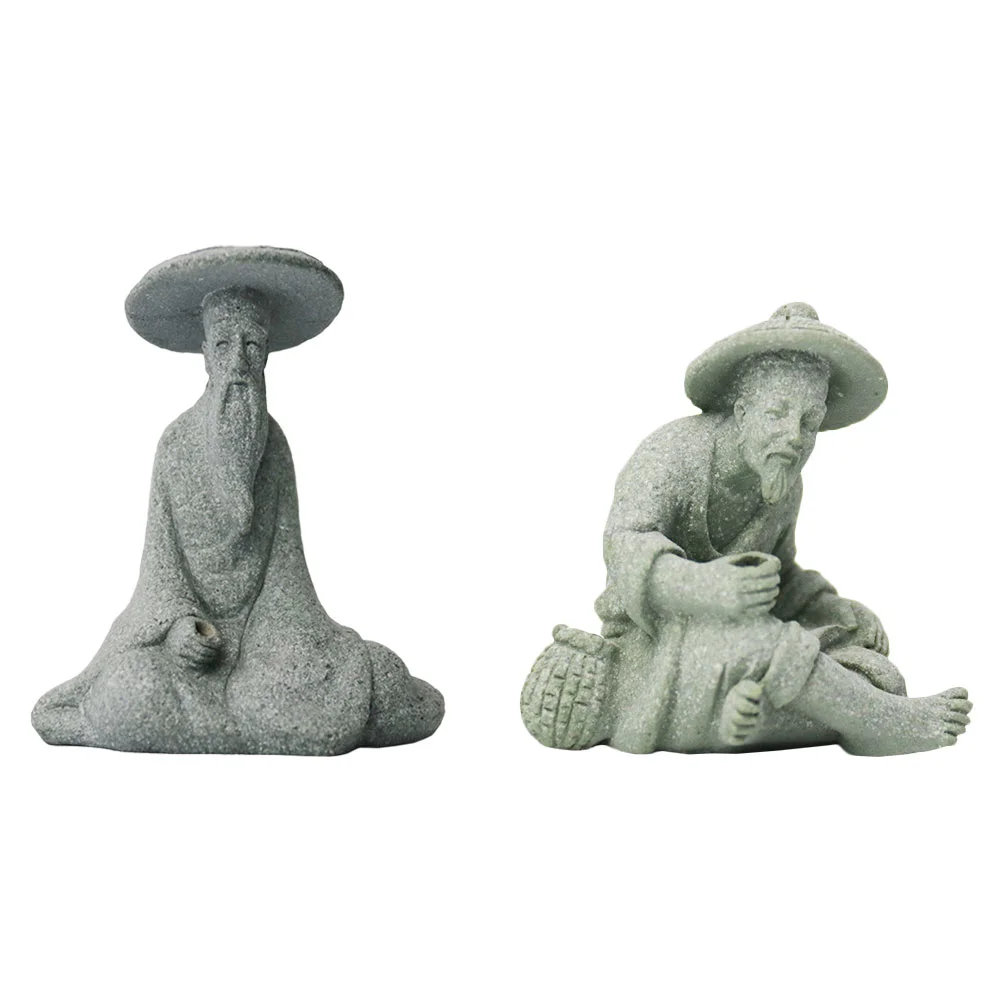 2 Pcs Outdoor Toys Fishing Old Man Decoration Landscaping Elder Plant Mini Garden Practical Prop Grey
2 Pcs Outdoor Toys Fishing Old Man Decoration Landscaping Elder Plant Mini Garden Practical Prop Grey