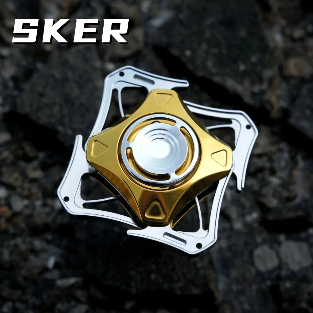SKER EDC Hades Fidget Spinner Open Nail Gyro Stainless Steel Fidget Toys For Adults Stress Relief Toy Original Designs
SKER EDC Hades Fidget Spinner Open Nail Gyro Stainless Steel Fidget Toys For Adults Stress Relief Toy Original Designs