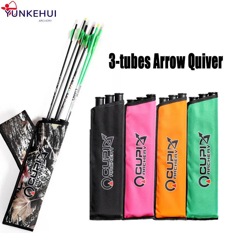 3-Tube Archery Arrow Quiver Waist/Hip Quiver Compound Recurve Bow Outdoor Hunting Shooting Protable Arrow Storag Accessories
3-Tube Archery Arrow Quiver Waist/Hip Quiver Compound Recurve Bow Outdoor Hunting Shooting Protable Arrow Storag Accessories
