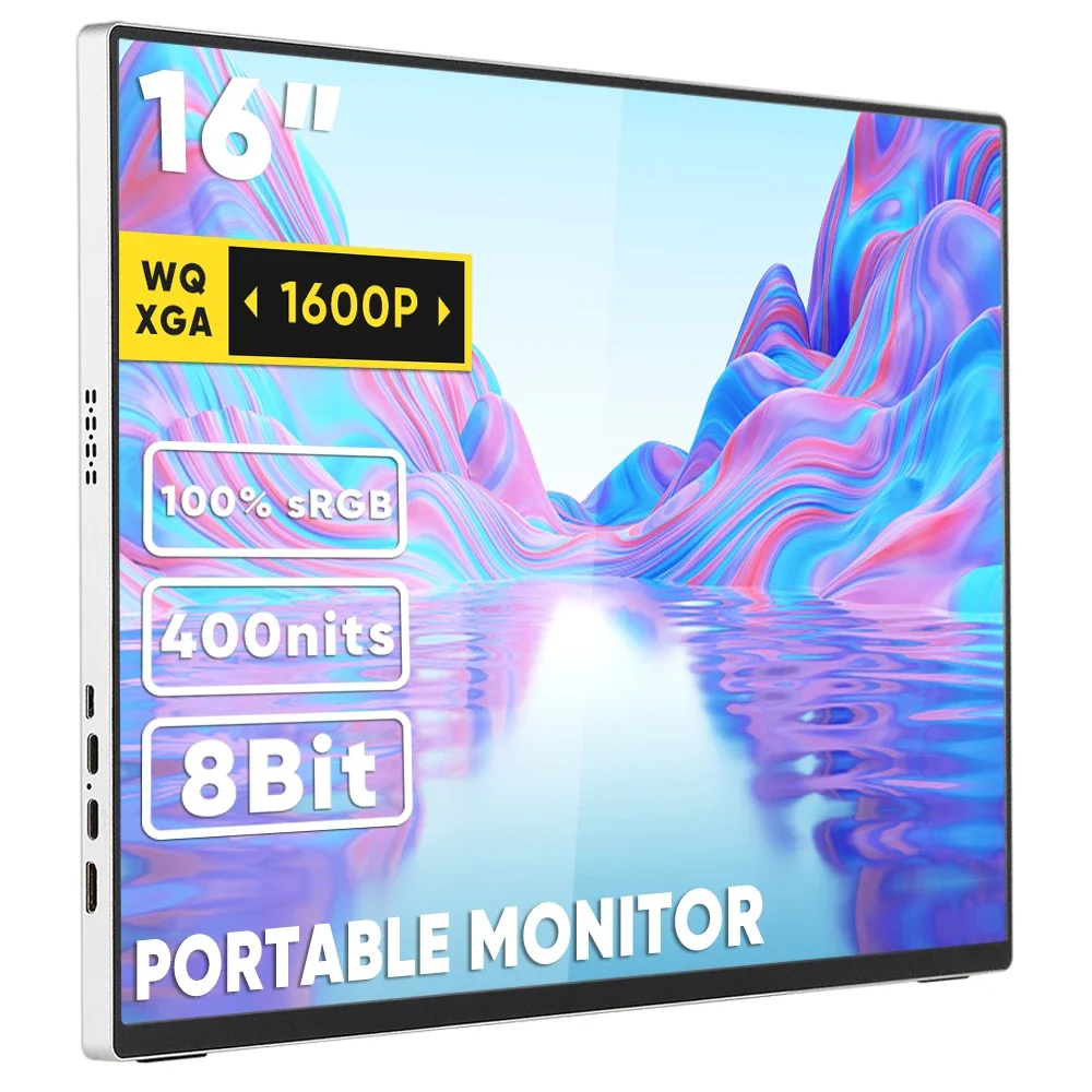 Portable 16 Inch 2160*1600 WQXGA Laptop USB C HD Display HDR Eye Care External Screen PC Phone Switch PS5
Portable 16 Inch 2160*1600 WQXGA Laptop USB C HD Display HDR Eye Care External Screen PC Phone Switch PS5