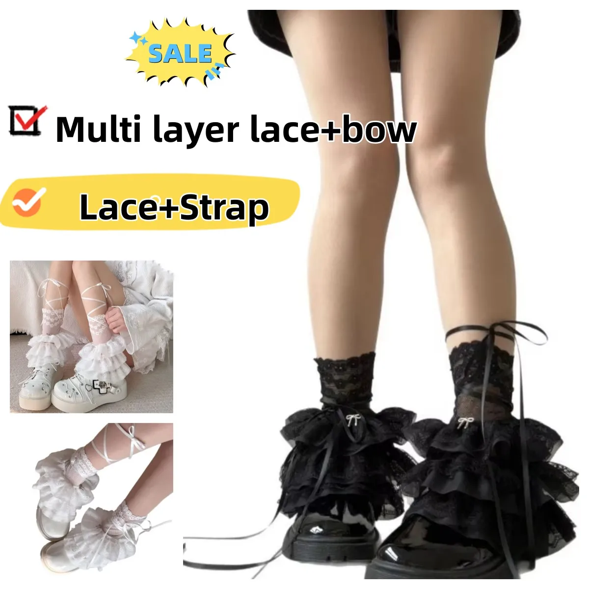 Женские гетры, модные кружевные гетры с рюшами, прозрачные сетчатые носки, милые носки для ботинок, костюмы для косплея, подарок
Женские гетры, модные кружевные гетры с рюшами, прозрачные сетчатые носки, милые носки для ботинок, костюмы для косплея, подарок