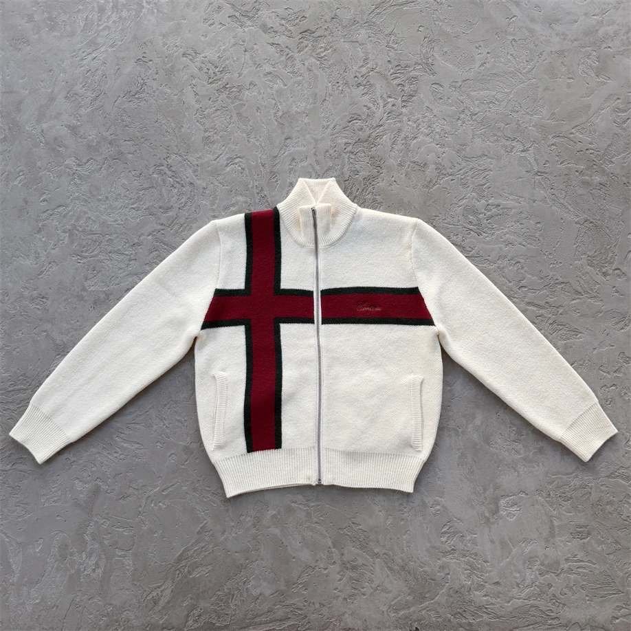 Вязаный свитер на молнии цвета дьявола, открытый кардиган на молнии для пары, теплая длинная полосатая повседневная трикотажная одежда свободного покроя
Вязаный свитер на молнии цвета дьявола, открытый кардиган на молнии для пары, теплая длинная полосатая повседневная трикотажная одежда свободного покроя