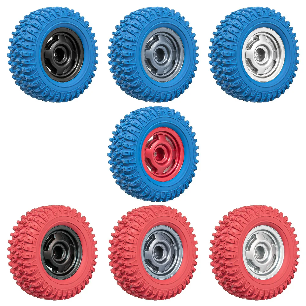 RC remote control car 1.45-inch cross wheel hub rubber tires gravel tires red and blue 1/18 TRX4M 1/24 SCX24 FMS Ascent-18
RC remote control car 1.45-inch cross wheel hub rubber tires gravel tires red and blue 1/18 TRX4M 1/24 SCX24 FMS Ascent-18